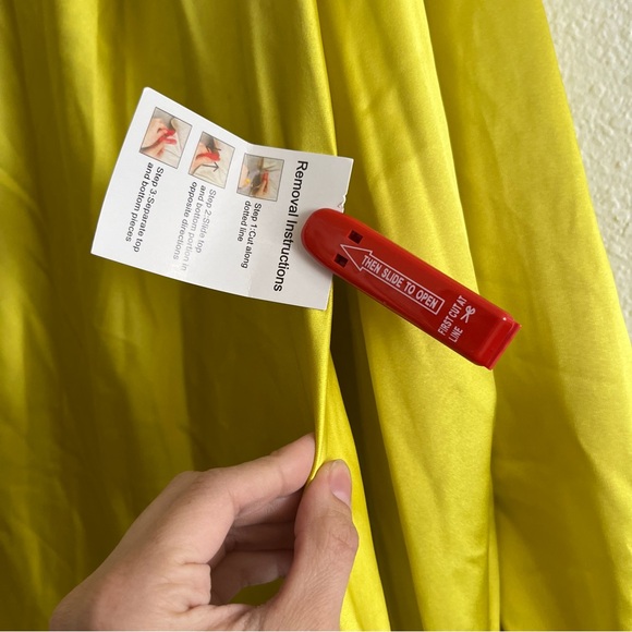 Ieena For Mac Duggal Satin Long Blouson Sleeve Evening Gown 26575 NWT SZ 12 - Picture 5 of 7